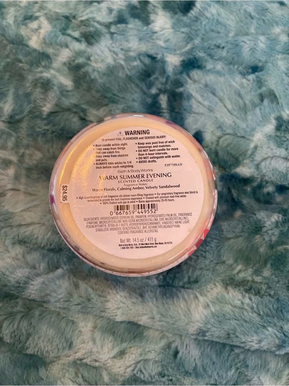 Bath & body works candle